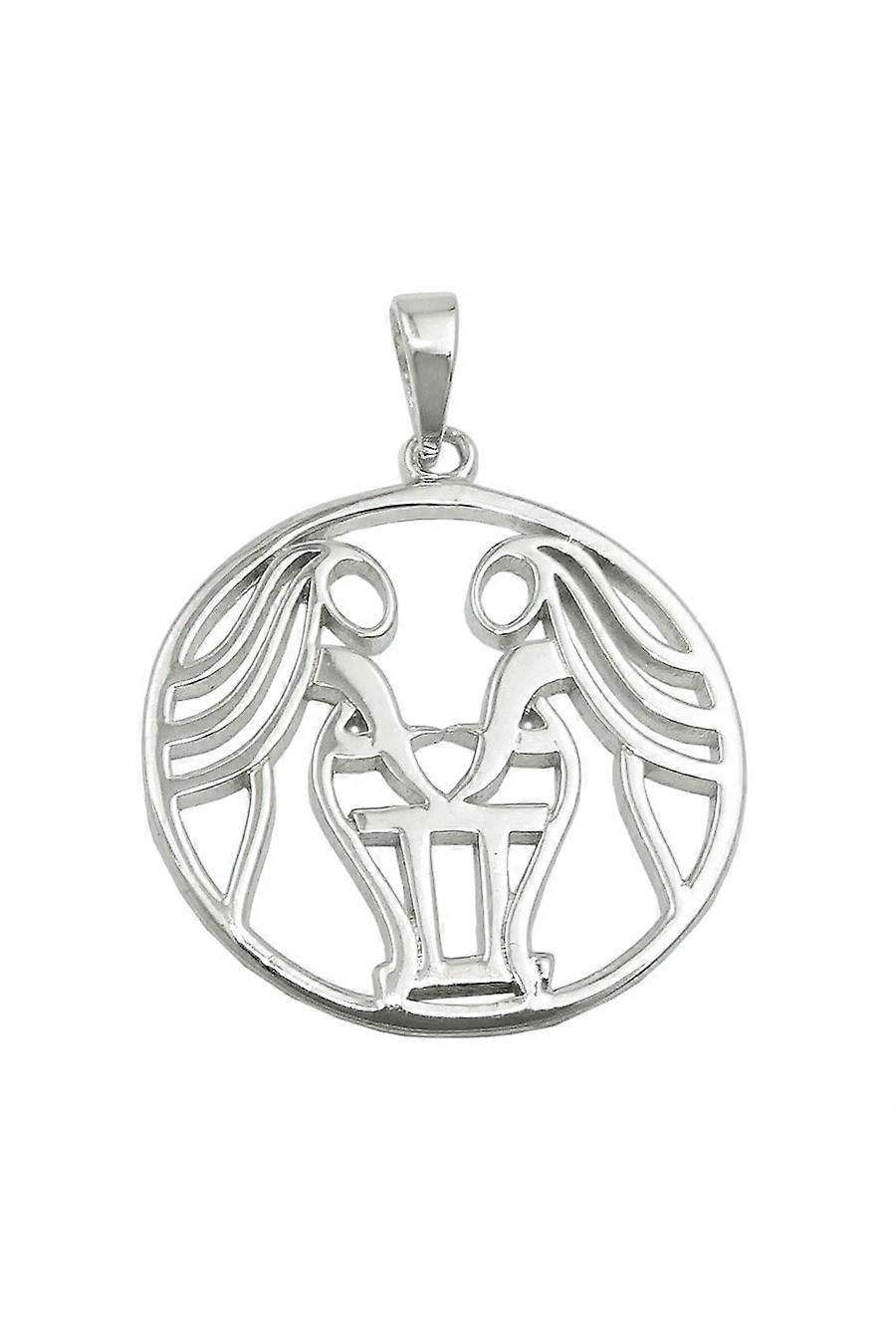 Grace Of Sweden Zodiac Pendant Gemini Silver 925 - Gl93906