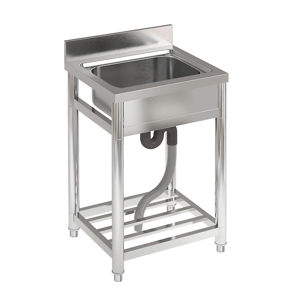 Living And Home Free Standing Stainless Steel Commercial Sink