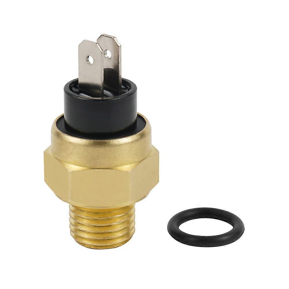 Redkid Universally Motorcycle Electric Radiator Coolant Fan Water Temperature Thermostat Switch Temp Sensor For KTM Husqvarna Husaberg Gold CHINA