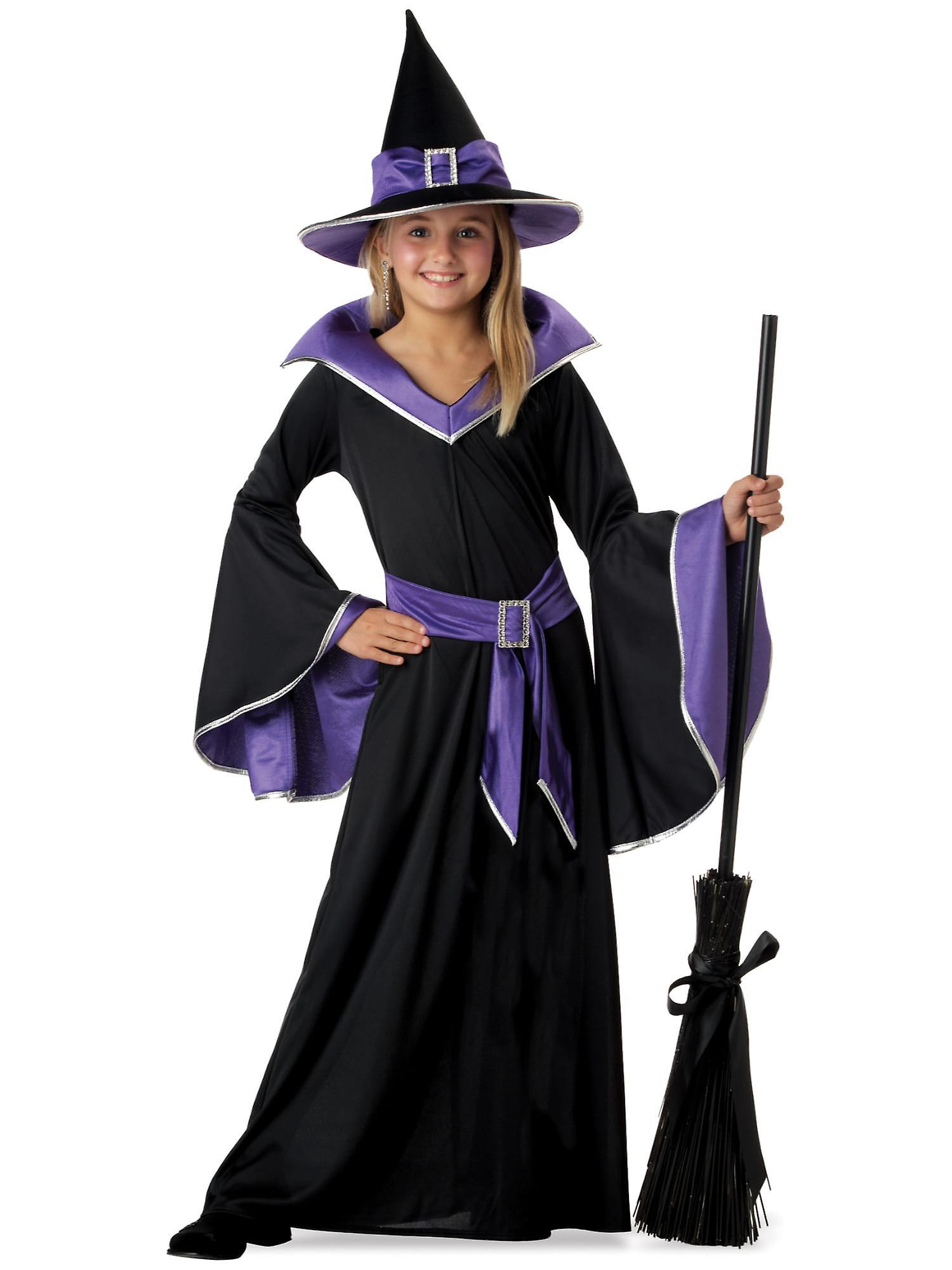 California Costume Collections Incantasia The Glamour Witch Purple Halloween Book Week Child Girls Costume X-Large (12-14)