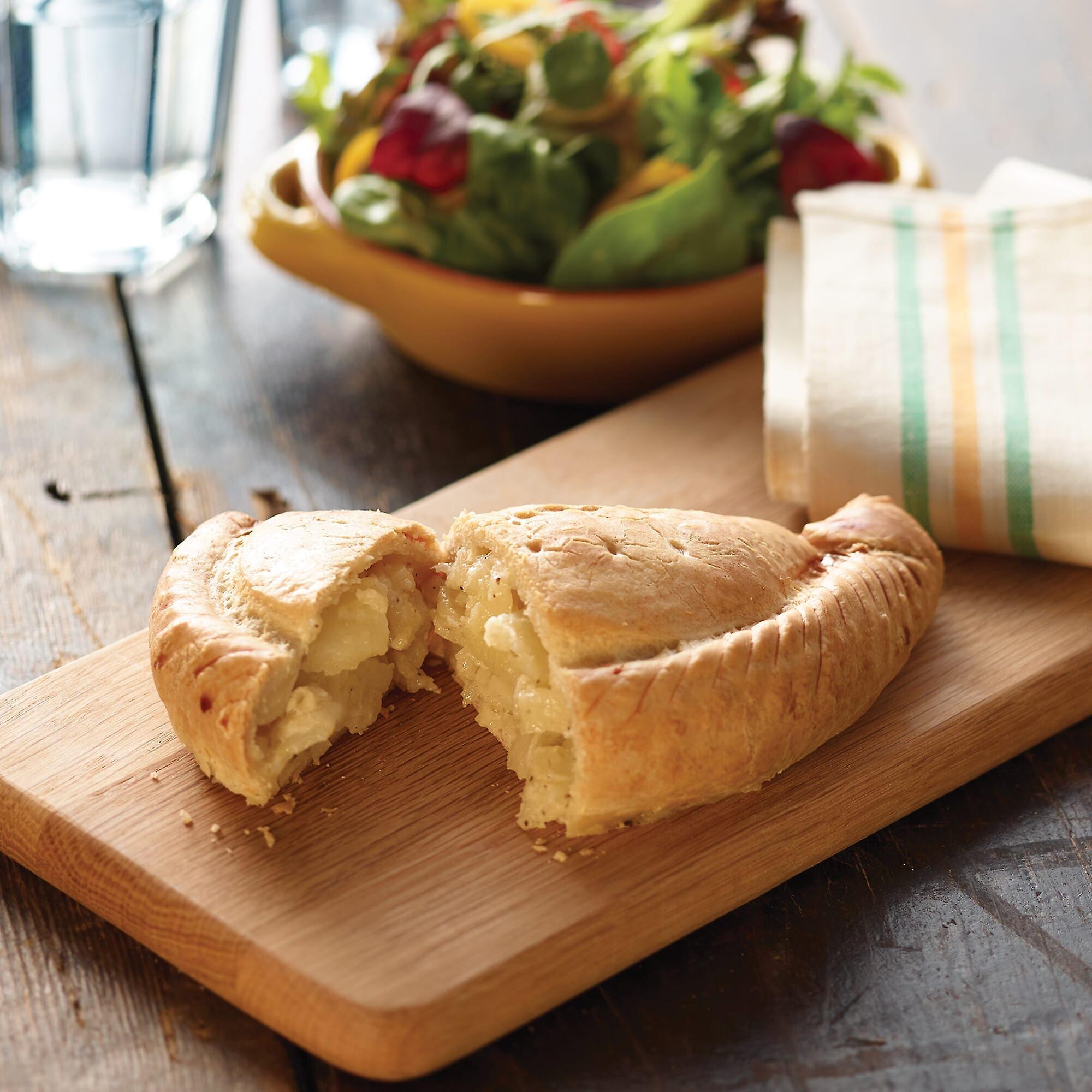 Proper Cornish Frozen Cheese and Onion Pasties