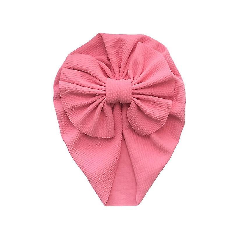 Slowmoose Lovely Flower Baby Hat - Bonnet Headwraps Kids Hat Beanie style 3 dark pink