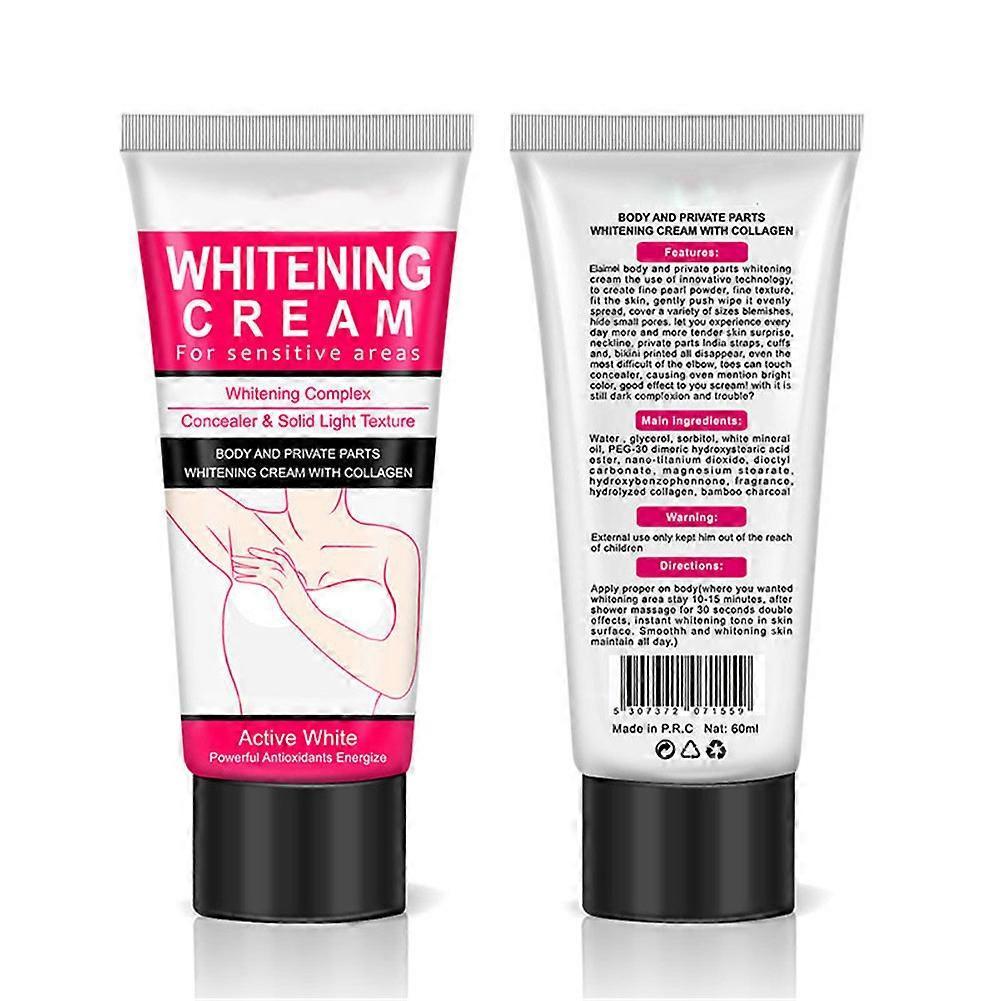 Unbrand Nature Underarm Whitening Cream Repair For Legs Knees Private Parts 50ml