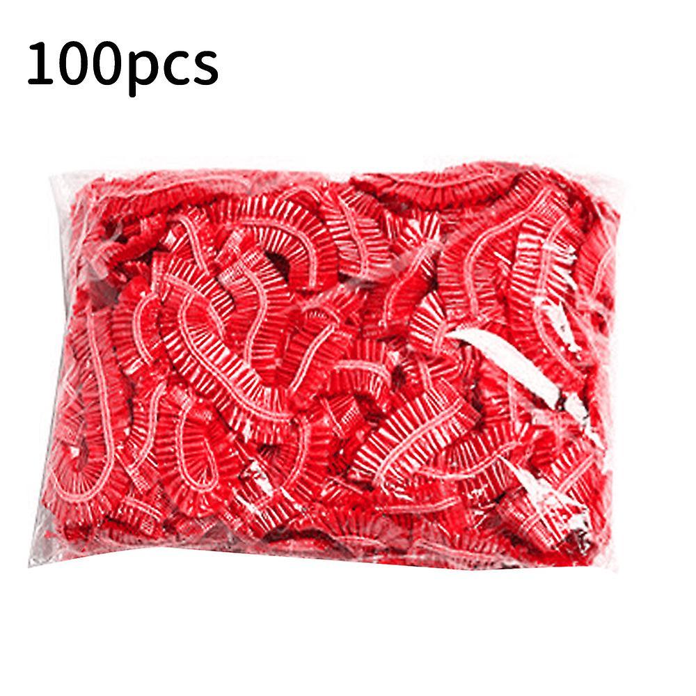 Huamade 100pcs Disposable Plastic Bag Food Cover Wrap Elastic Food Bags Storage Kitchen Organizer Fresh Bag For Fruit Bowls Caps Packing 100PCS4