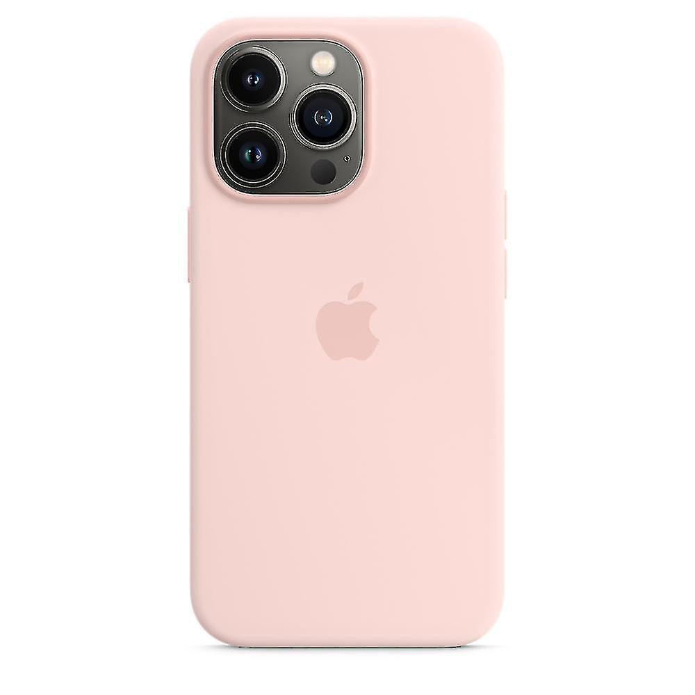 Syhmy Silicone Case For Iphone 13 Pro Chalk Pink with MagSafe