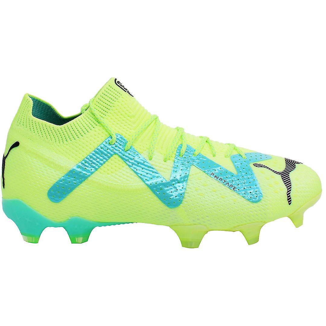 Puma Future Ultimate FG/AG Lace-Up Green Synthetic Mens Football Boots 107165_03 UK 9.5 EU 44 US 10.5