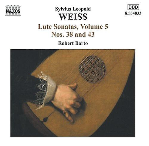 Naxos Robert Barto - Lute Sonatas 5  [COMPACT DISCS] USA import