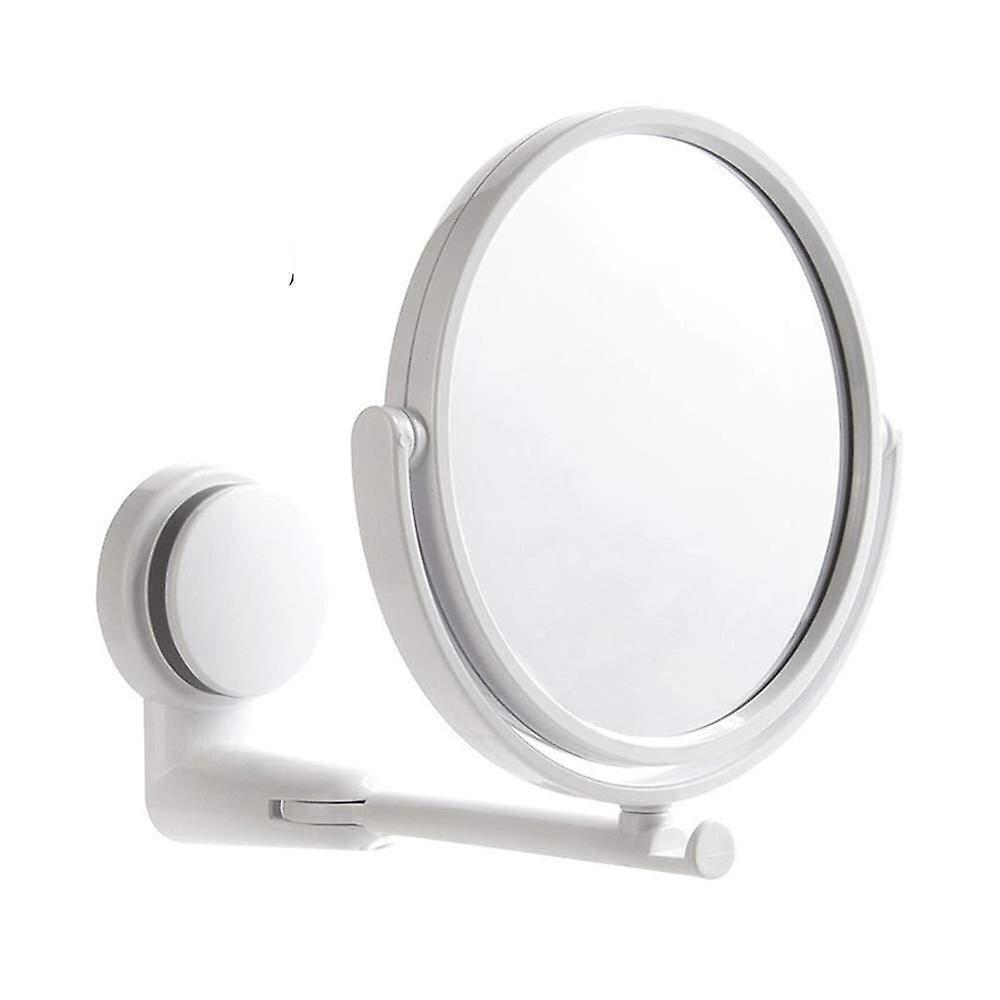 Slowmoose Wall Mount, Folding And Rotatable- Dual Arm Extend Makeup Mirror 2 Side Mirrors 2pcs