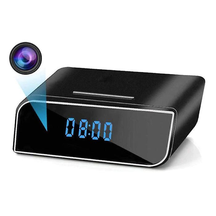 XUECUS Alarm Clock with Camera and WiFi - Wireless Smart Home Security Night Vision