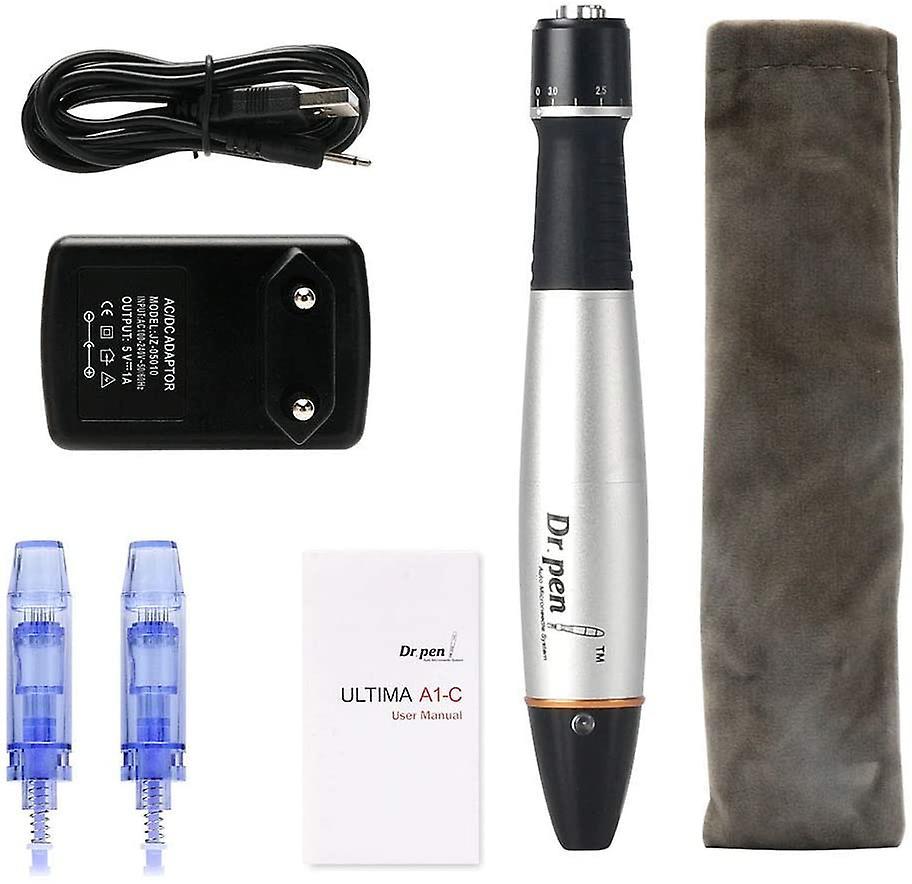 Slowmoose Ultima A1 Electric Derma Pen Skin Care Kit For Micro Needling Pen, Mesotherapy AU  Plug