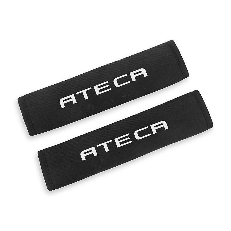 Vehicle Car Seat Belt Cover Pads Auto Accessories For Seat Leon Ibiza Ateca Arona Cordoba Toledo Altea Alhambra Arosa Exeo Mii Tarraco For Ateca Re...