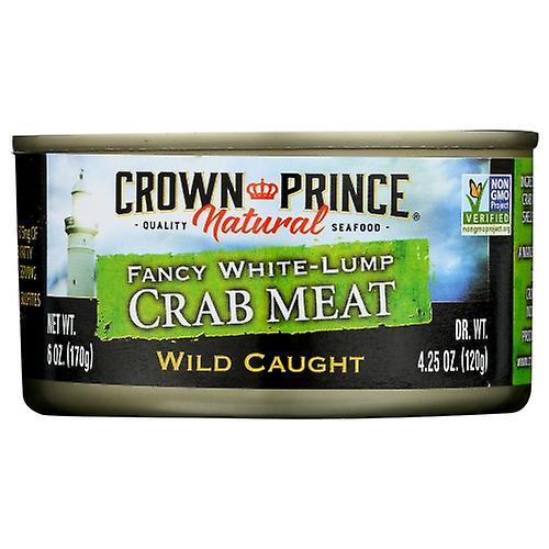 Crown Prince Crab Meat White Lump, Case of 1 X 6 Oz (Pack of 1)