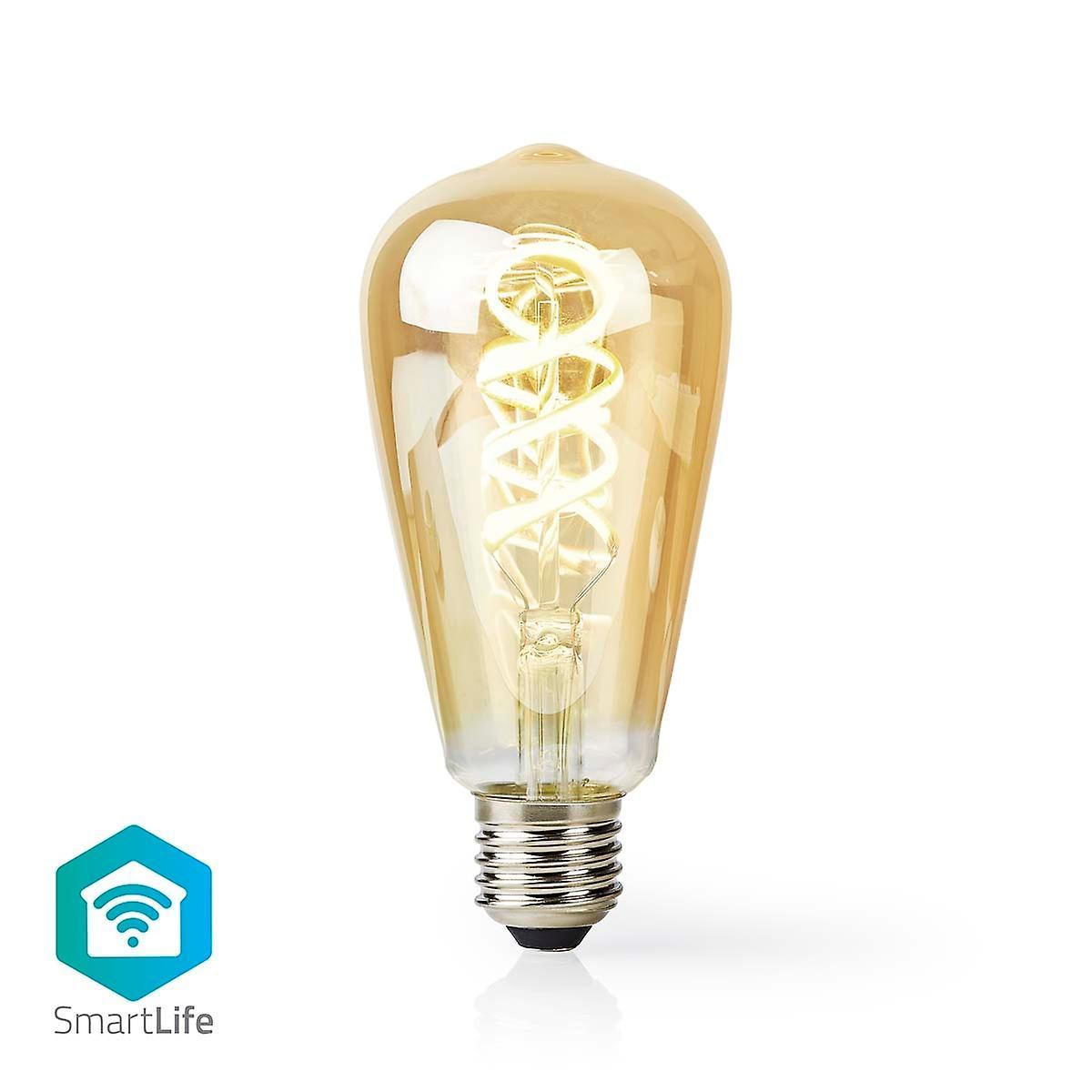 Nedis SmartLife LED vintage lamp | Wi-Fi | E27 | 360 lm | 4.9 W | Warm to Cool White | 1800 - 6500 K | Gl