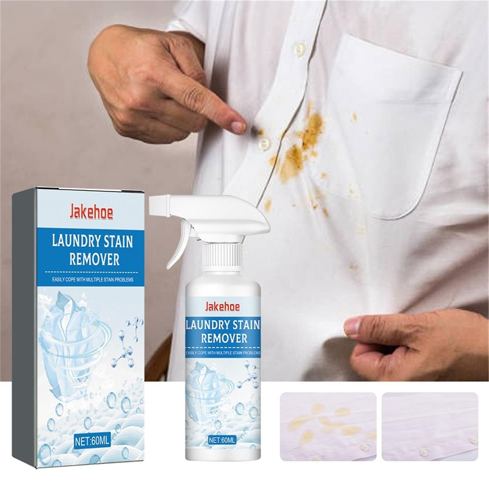 Kakanwo Clothes Oil Stain Remover Active Enzyme Clothing Stain Remover Active Enzymatic Laundry Cleaning Active Enzyme Laundry Stain Remover Stubbo...