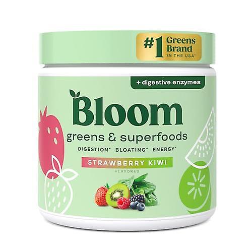 Bloom nutrition greens and superfoods powder strawberry kiwi 30 servings