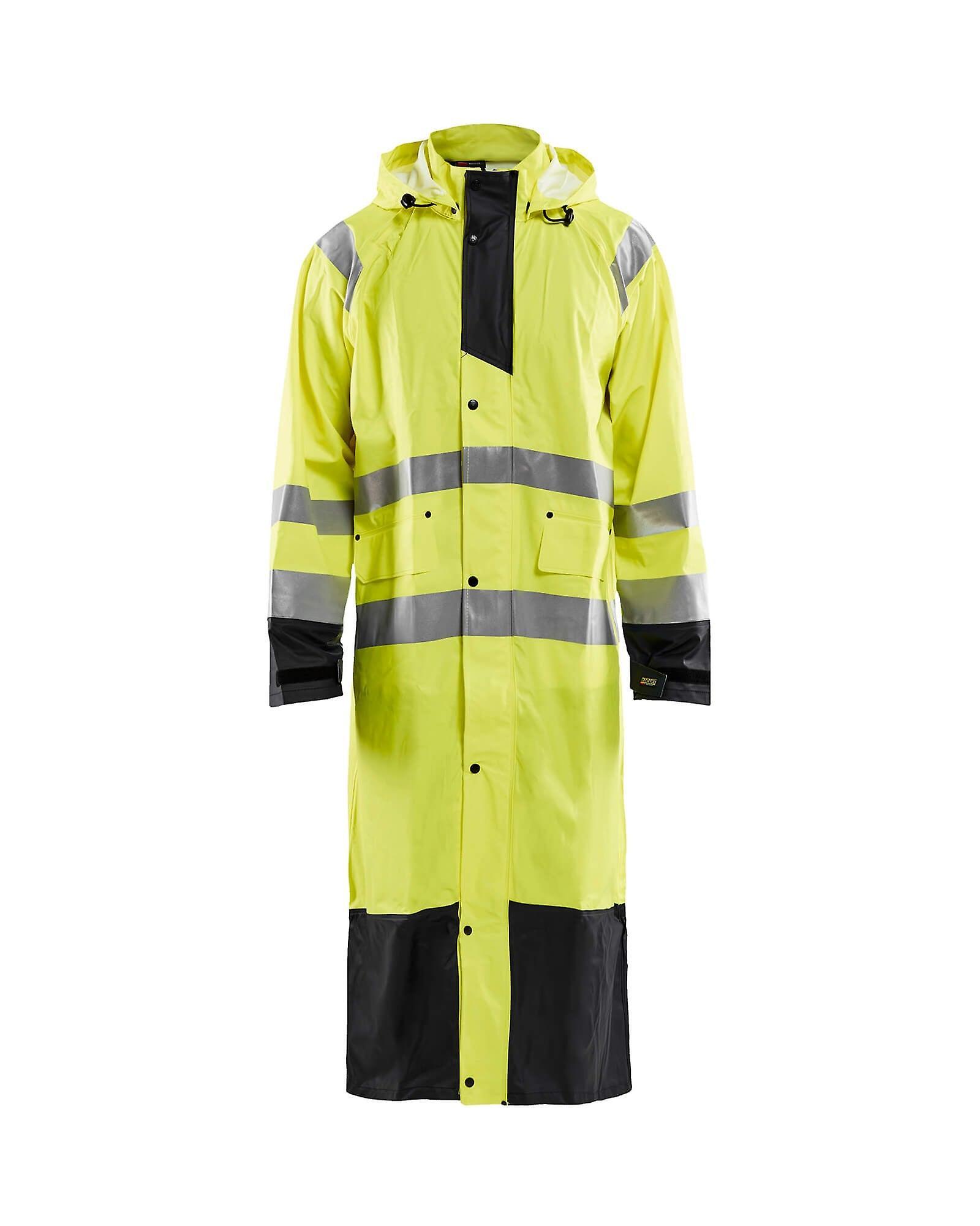 Blaklader 4325 Hi-vis Rain Jacket - Mens (43252000) Yellow/black M