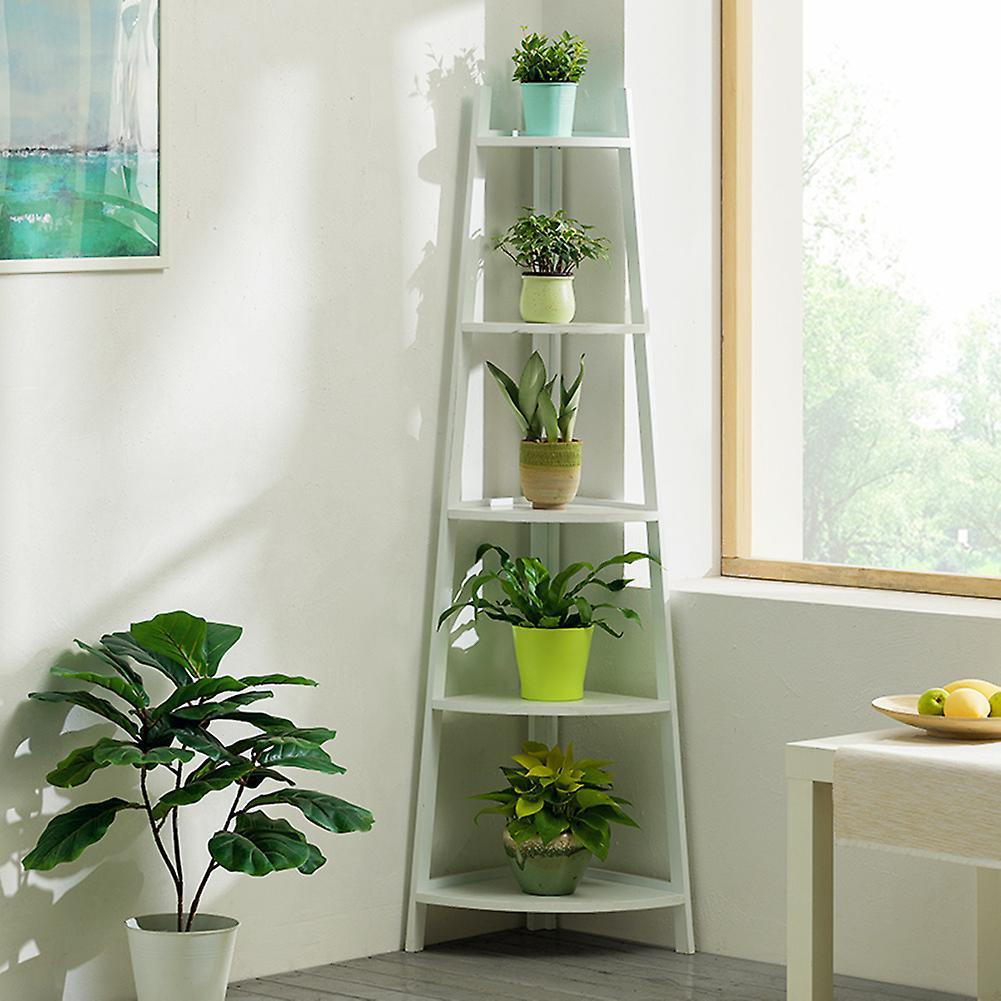 Living And Home Livingandhome Corner Ladder Cool Plant Stand