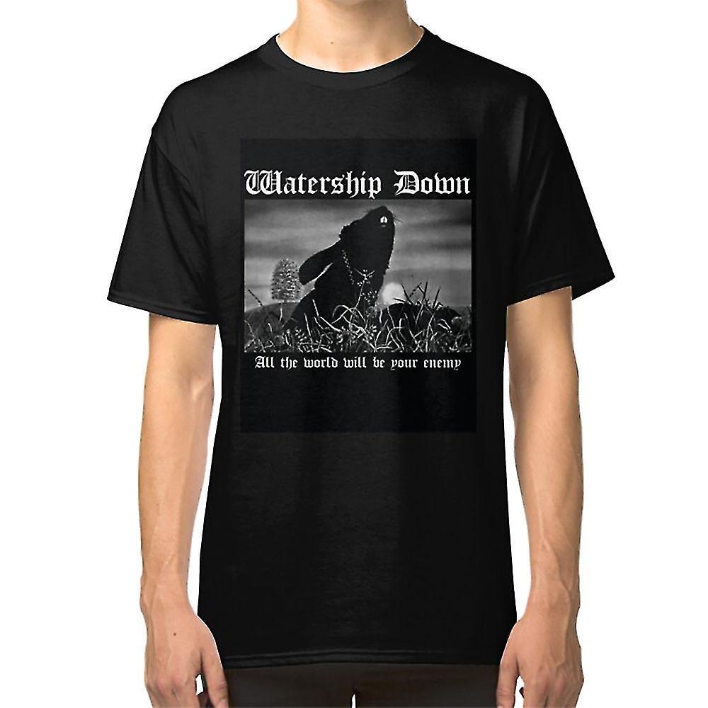 Gildan Watership Down T-shirt Black S