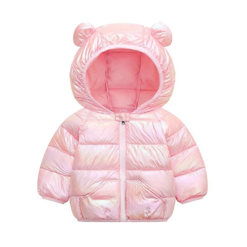 Slowmoose Autumn Winter Newborn Baby Clothes For Baby Jacket Dinosaur Print Outerwear 9M / Pink-365458