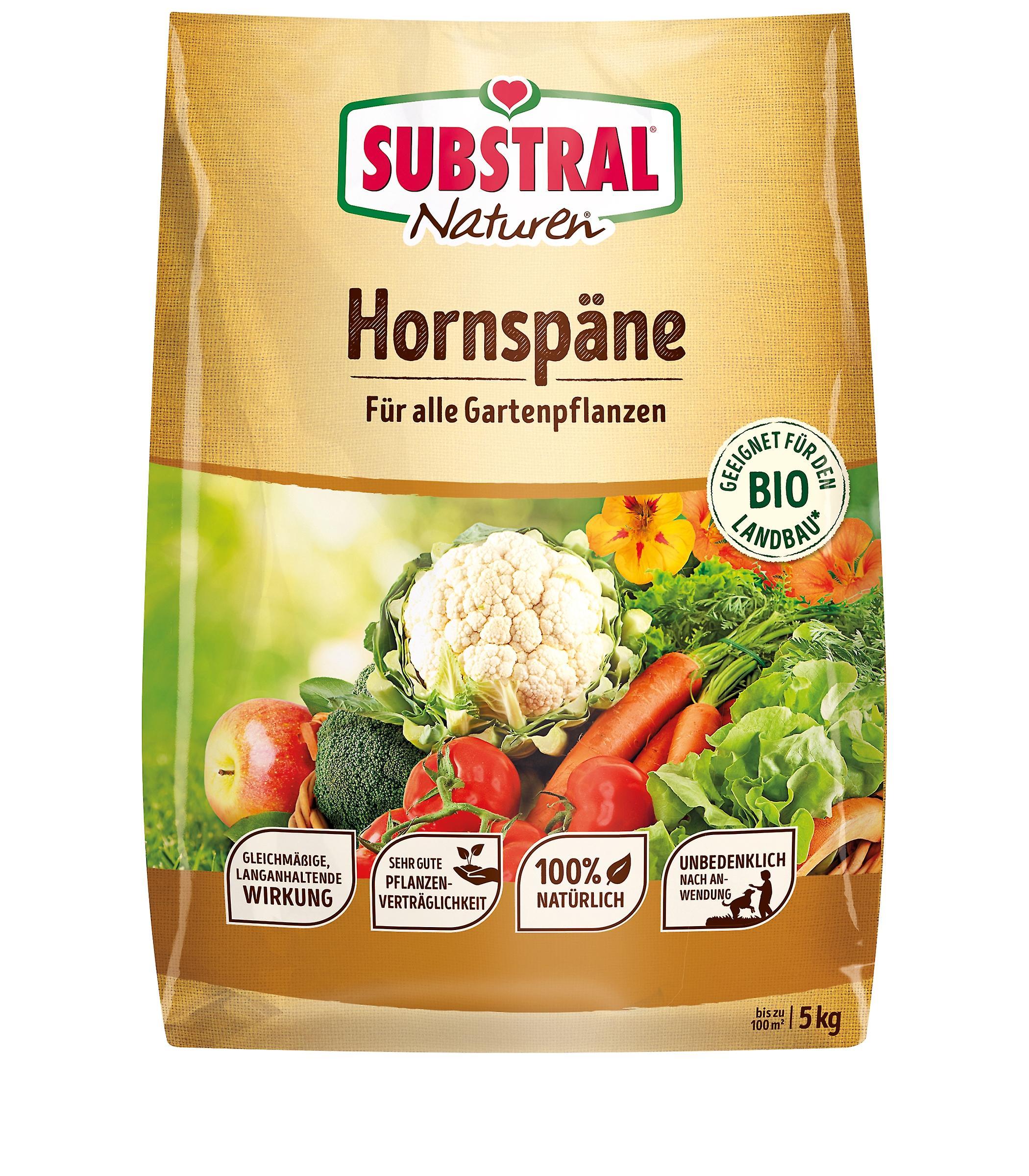 SUBSTRAL® Naturen® Horn Shavings ORGANIC, 5 kg