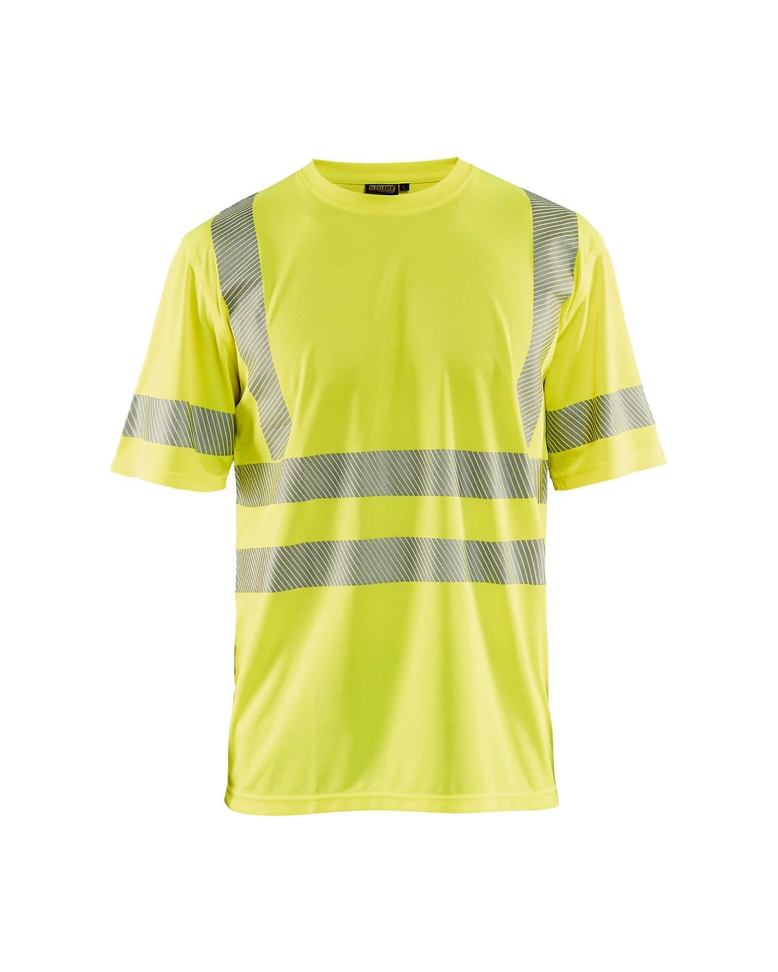 Blaklader 3420 hi-vis work t-shirt - mens (34201013) Yellow Xxl