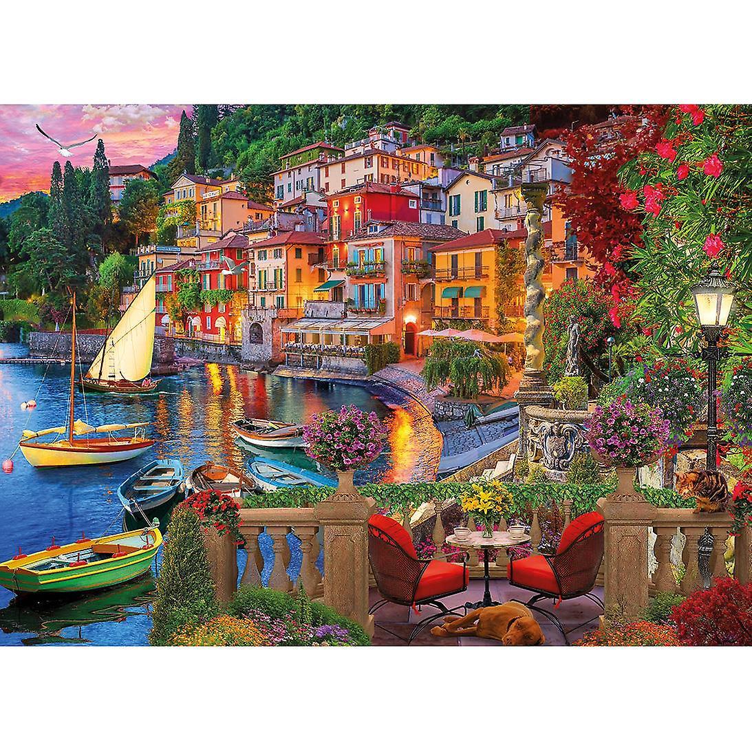 Gibsons Games Gibsons Lake Como Jigsaw Puzzle (1000 Pieces)