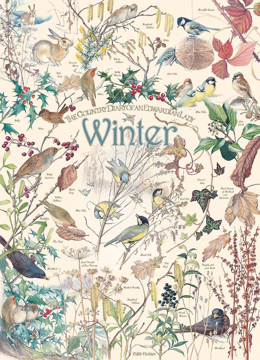 Country Diary Winter Jigsaw Puzzle 1000 Pieces