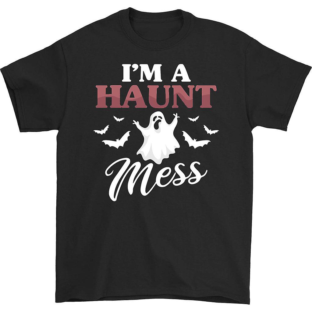 HISHARK I'm A Haunt Mess T-shirt Black XXL