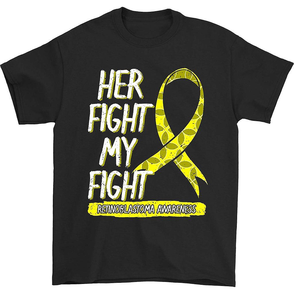 HISHARK Her Fight is My Fight T-shirt Black XL