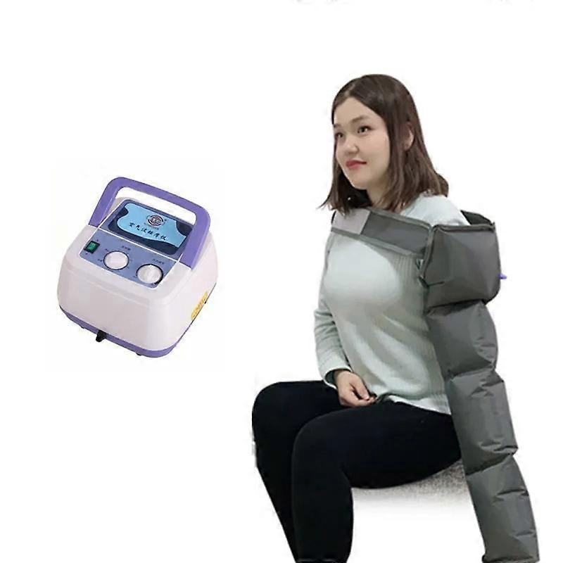 Jimonzi 4 Cavity Air Compression Leg Massager Electric Airbag Massage Promote Blood Circulation Salon SPA lymphatic Drainage Device host and 1 arm