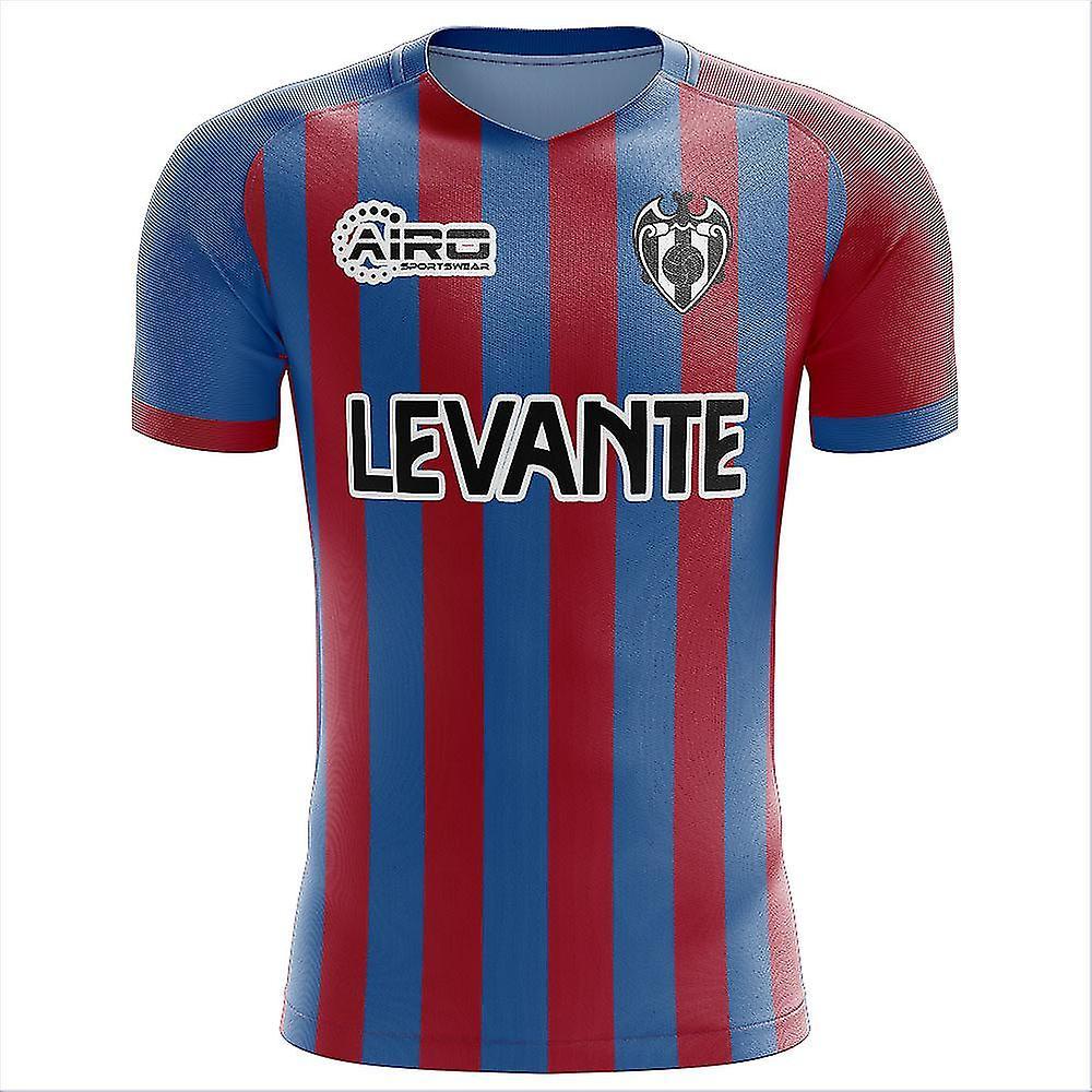 Airo Sportswear 2023-2024 Levante Home Concept Football Shirt - Adult Long Sleeve Blue XXXL 54-56 inch Chest (136-148cm)