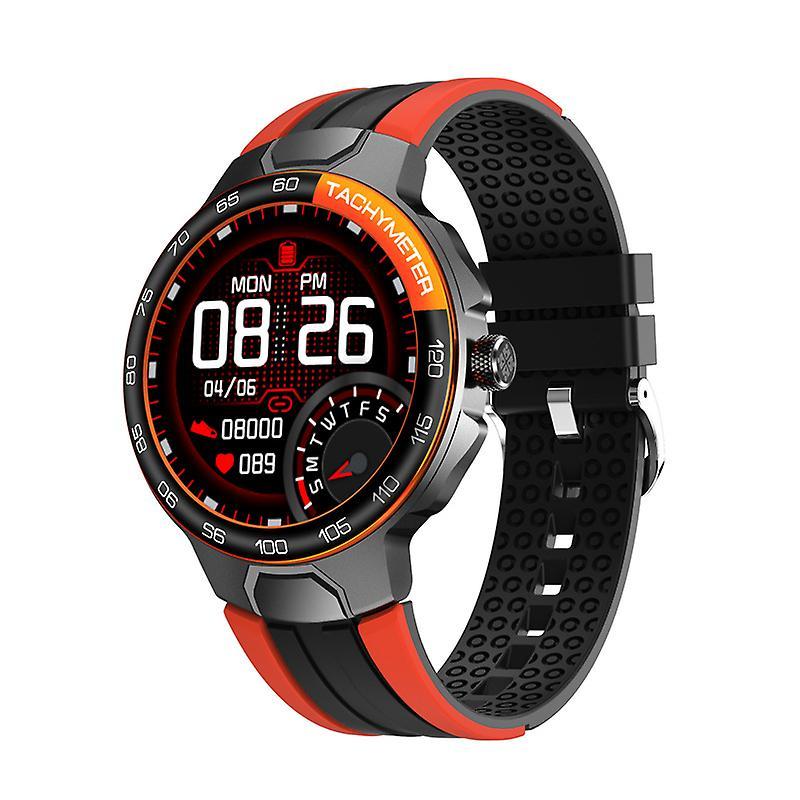 smart watch OHPA E15 BT5.0 waterproof Blood oxygen monitoring sport modes Health Butler orange color