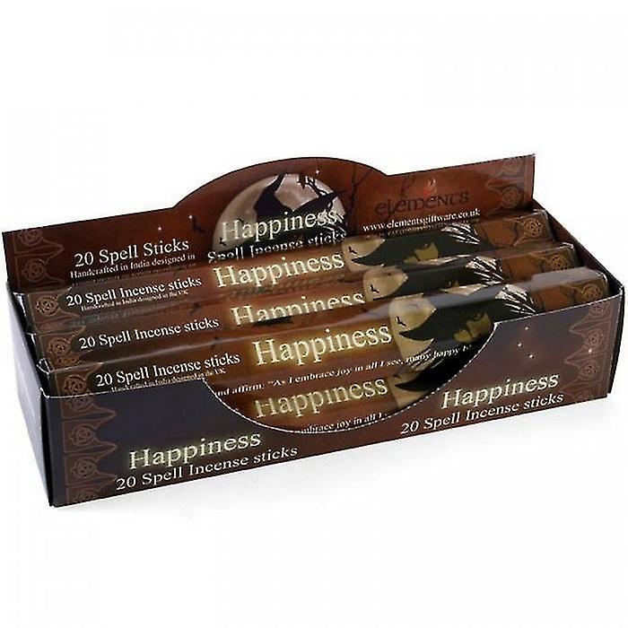 Elements Happiness Spell Incense Stick (Pack Of 6)