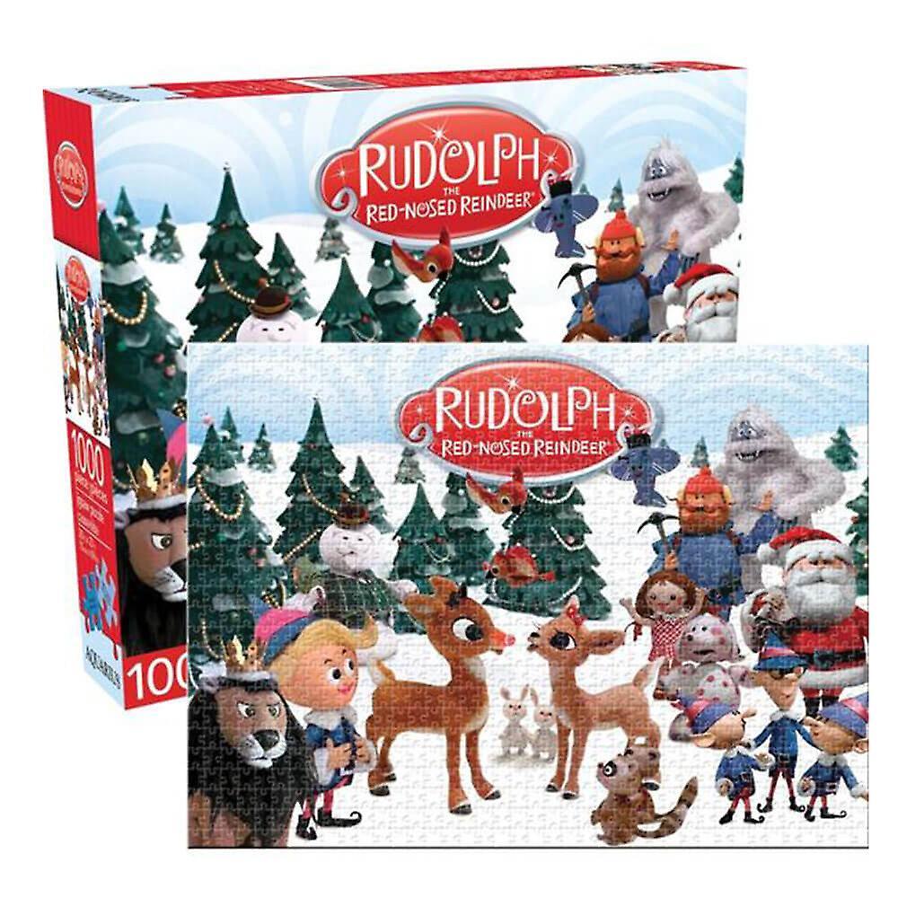 Aquarius Rudolph The Red-Nosed Reindeer 1000pc Puzzle