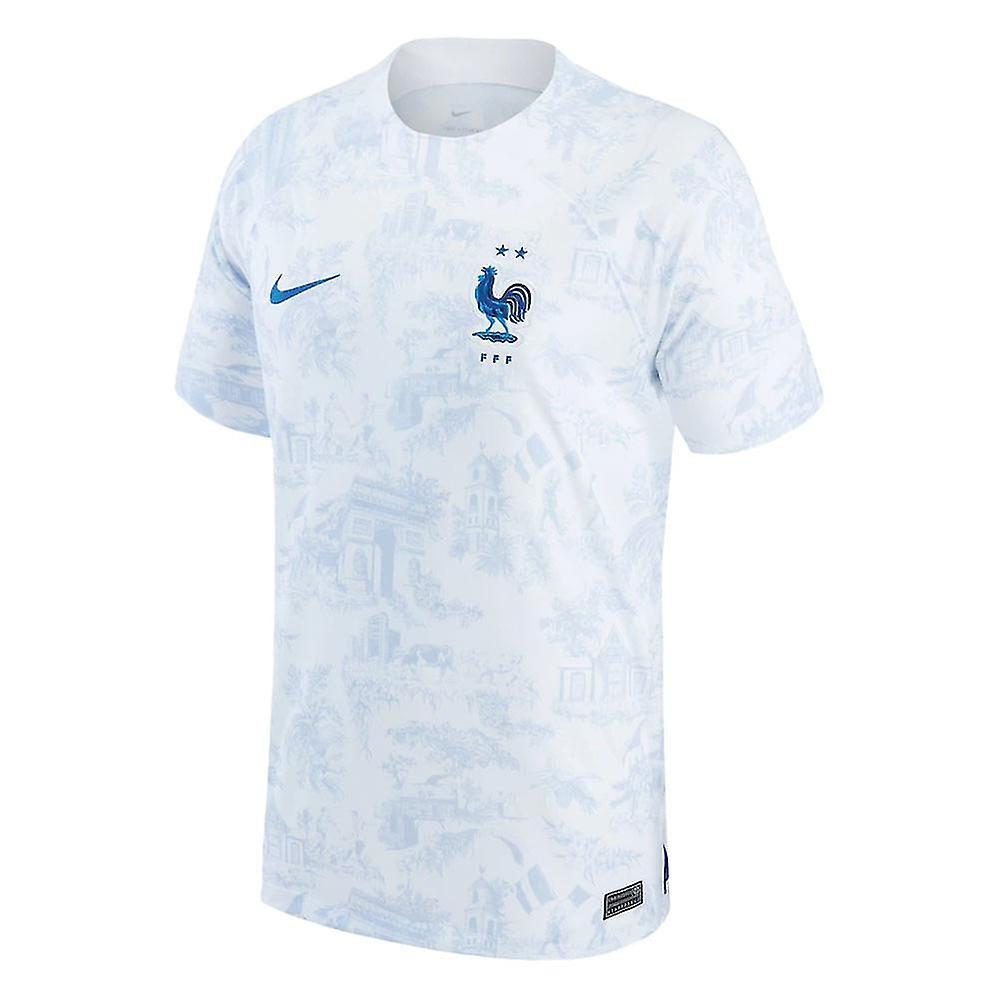 Nike 2022-2023 France Away Shirt White M