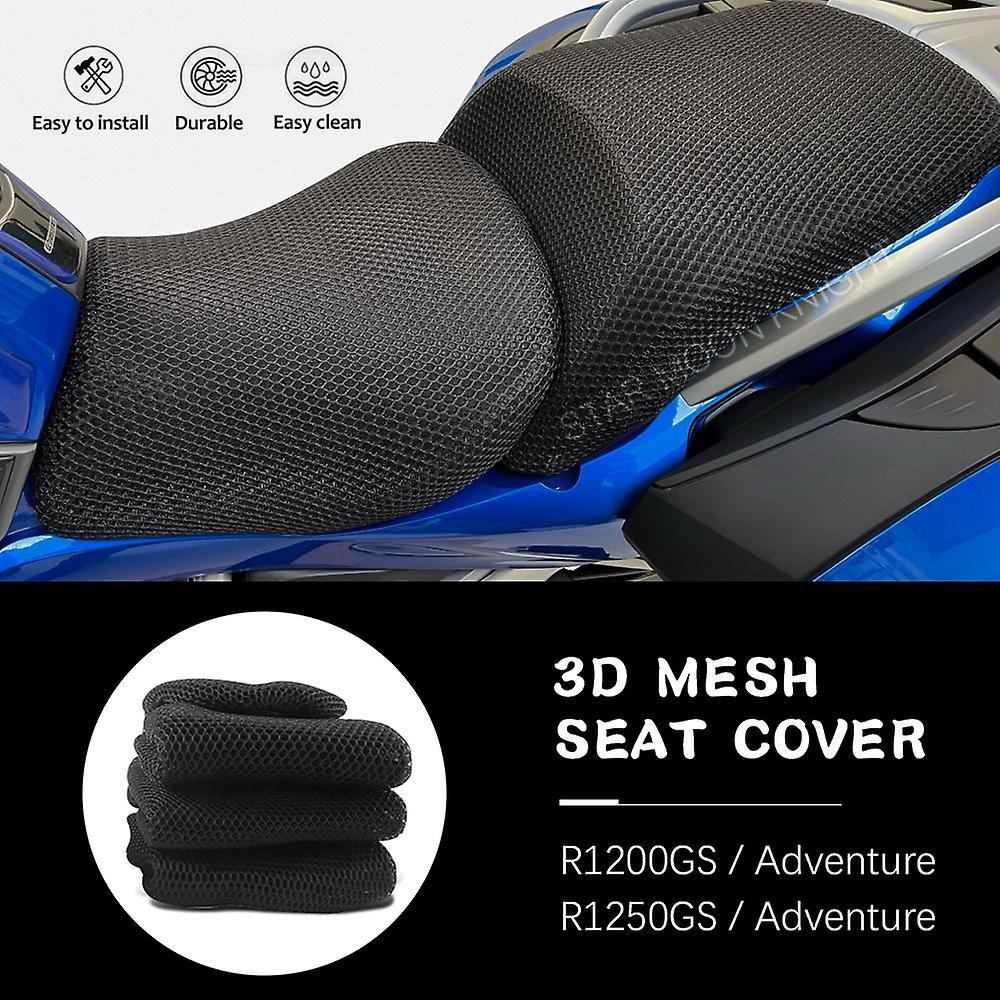 Htclv 3d Breathable Seat Cover For Bmw Gs 1250 1200 R1200gs R 1200 Gs Lc R1250gs Adv Adventure Motorcycle Anti-slip Cushion Seat Cover R1200GS 2008...