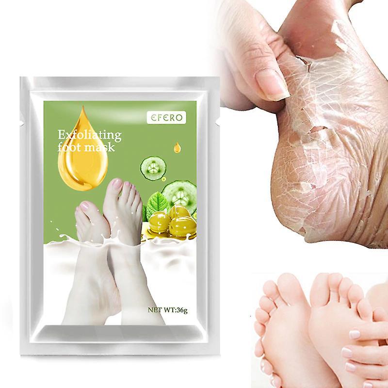 Slowmoose Feet Mask Exfoliating - Socks Pedicure Peeling Dead Skin Remover