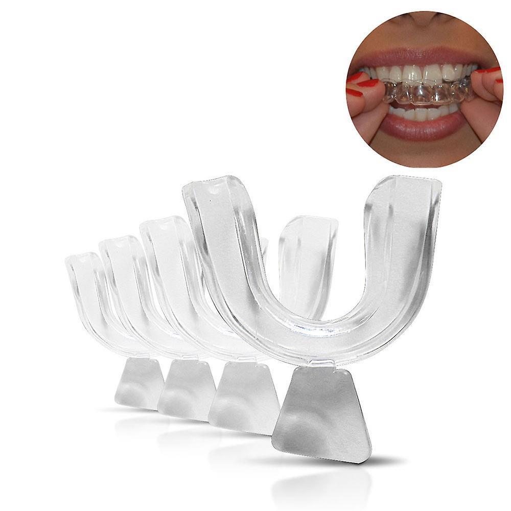 Boolavard 4 x Mouth Trays For Teeth Whitening / Gel Bleach, Thermoforming Gum Shield