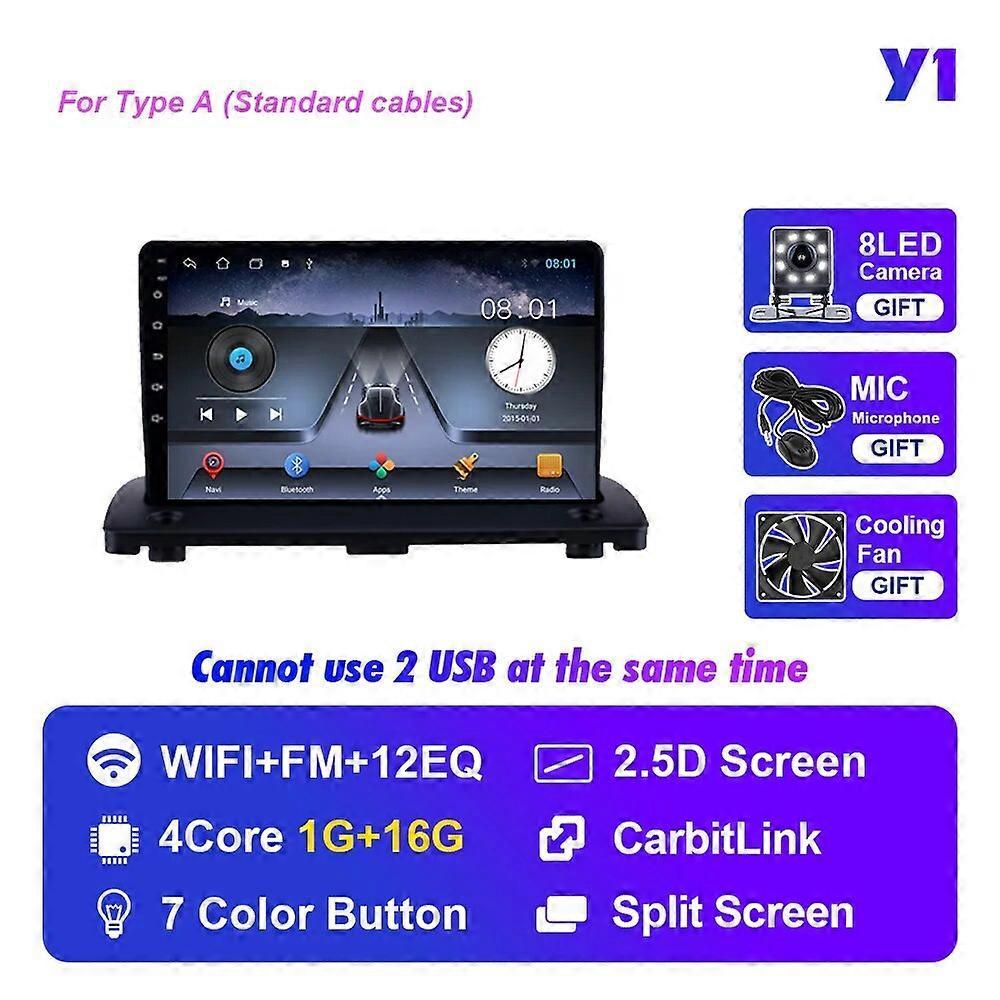 Redkid Android Car Radio For Volvo XC90 2004-2014 Multimedia Player Autoradio Stereo Audio Video Navigation GPS Carplay RDS Y1 1G 16G A