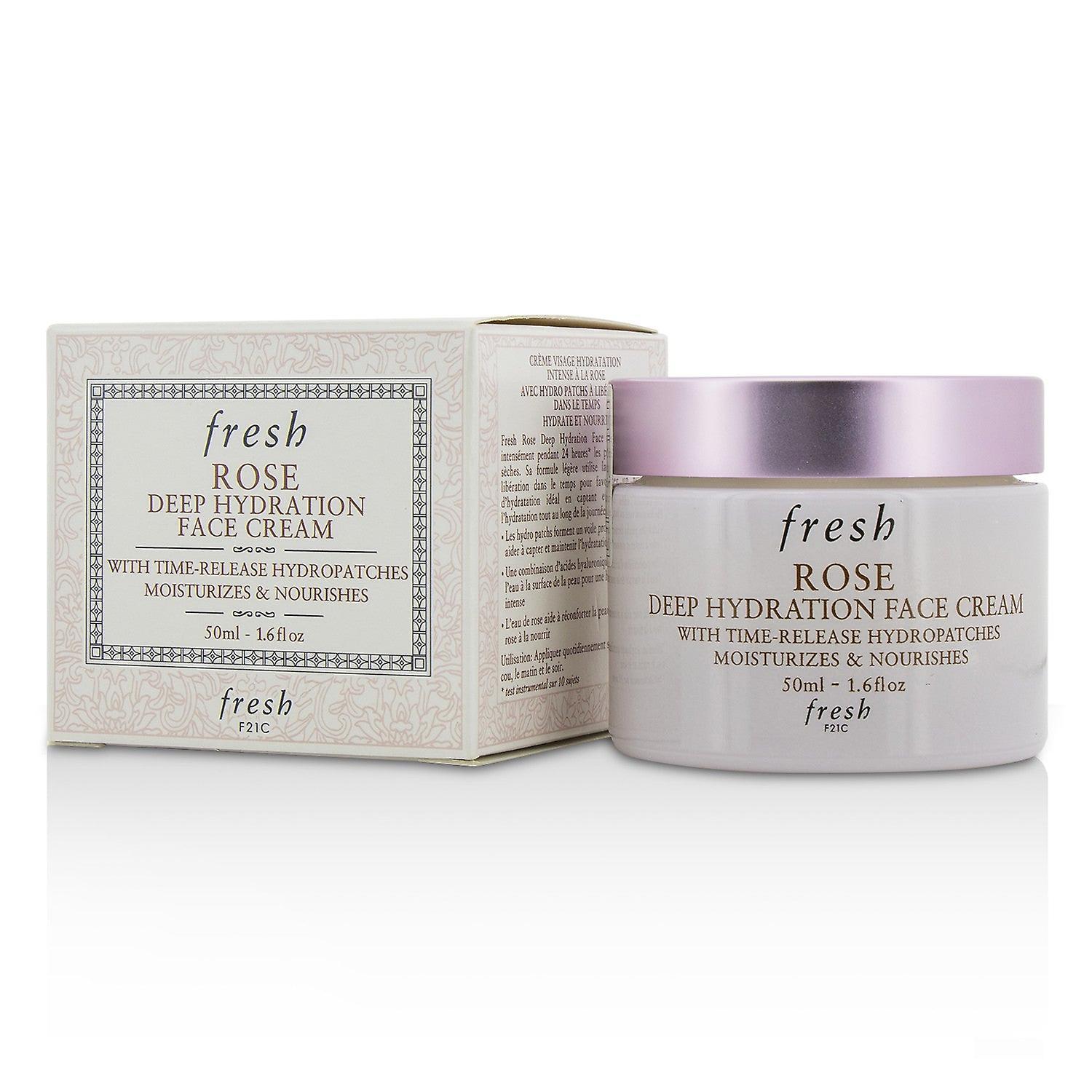 Fresh Rose Deep Hydration Face Cream - Normal To Dry Skin Types