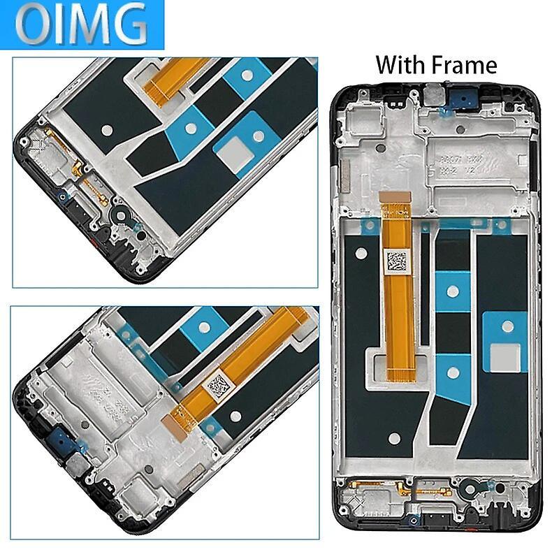 Begleri 6.52"  LCD For Oppo A16 A16s Display CPH2269 CPH2271 With Frame Touch Screen Digitizer Assembly Replacement LCD With Frame