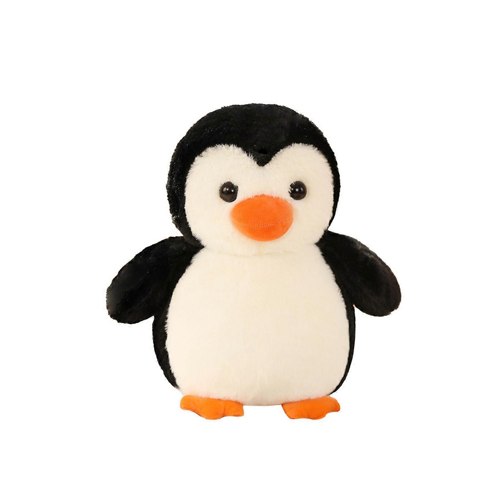 Hislaves Penguin Plush Toy Ultra Soft Accompanying Doll Birthday Gift Cute Penguin  Stuffed Animal for Children 22cm