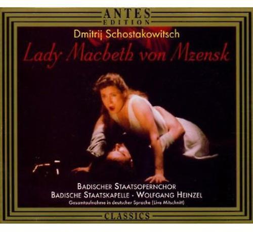 Antes Wolfgang Heinzel - Lady MacBeth of the Mzensk District  [COMPACT DISCS] USA import