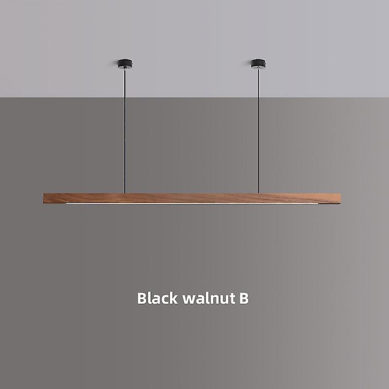 Arysieer Wooden Pendant Lights Hanging Lamp Modern Table Led Long Linear Light Kitchen Island Lighting For Dining Living Room Office 21-30W 180cm  30W