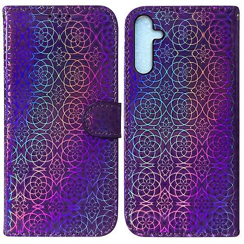 Mycase For Samsung Galaxy A25 5g Colorful Magnetic Buckle Leather Phone Case Purple