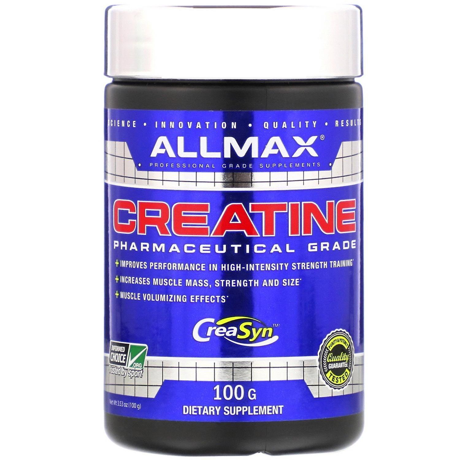 ALLMAX Nutrition, Creatine, Pharmaceutical Grade, 3.53 oz (100 g)