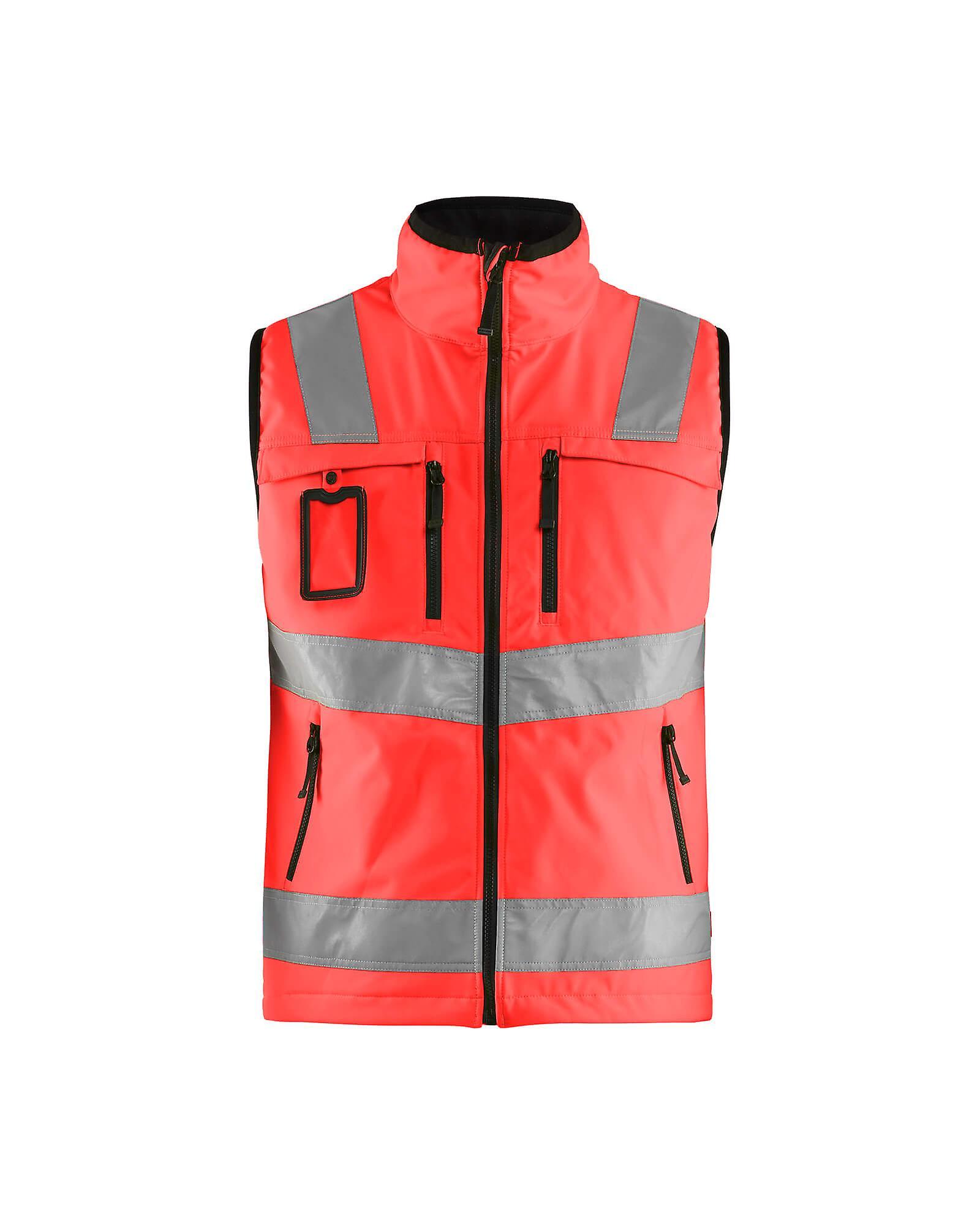 Blaklader 3049 softshell vest hi-vis - mens (30492517) Hi-vis red M