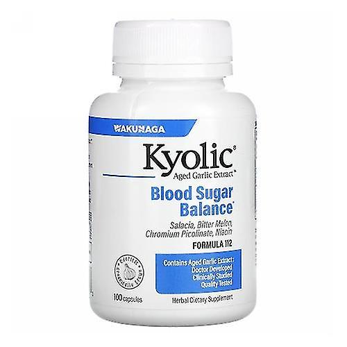 Kyolic Blood Sugar Balance, 100 CAPS (Pack of 1)