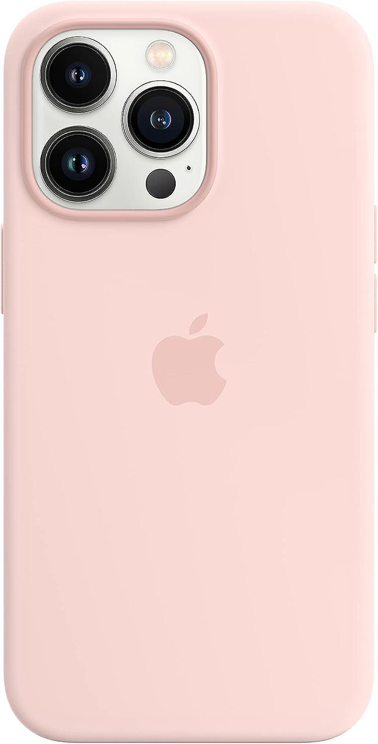 Wjiaer Apple Iphone 13 Pro Silicone Case  - Chalk Pink