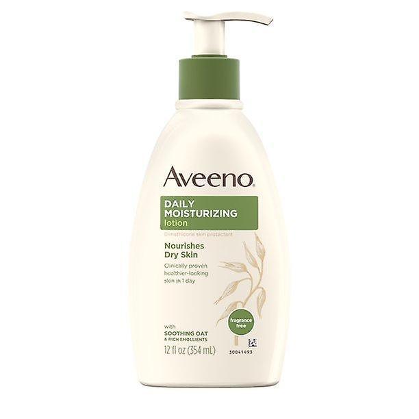 Aveeno Daily Moisturizing Lotion With Oat For Dry Skin, 12 Fl. Oz